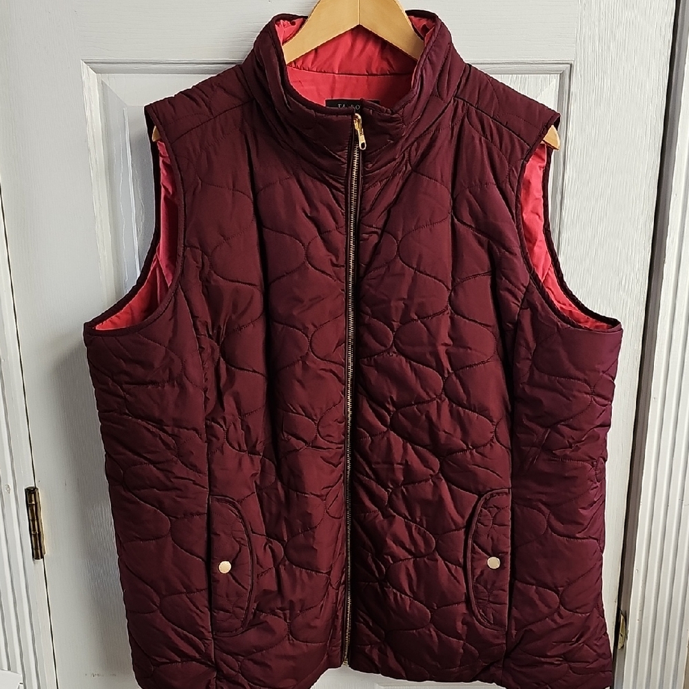 Talbots Womens Vest - Size 2x - Reversible